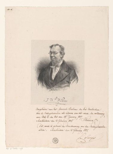 Portrait of Johann Wilhelm Wilms