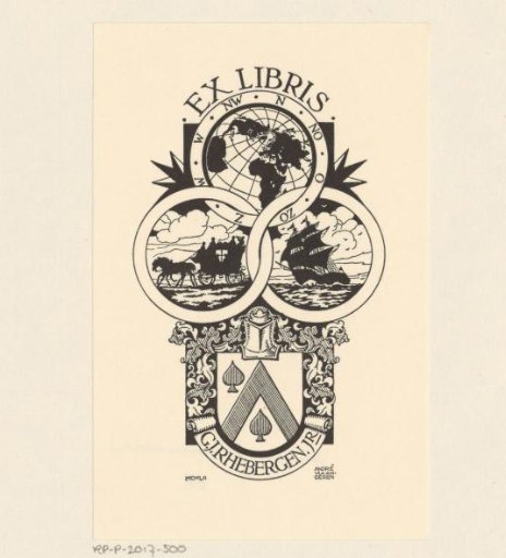 Ex libris of Jan Rheberger