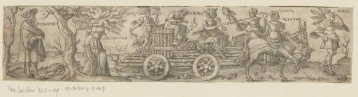 Triumphal procession of winter