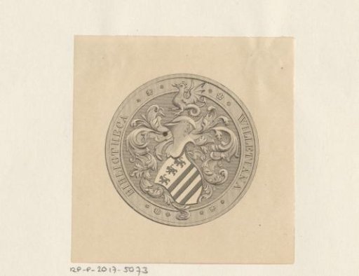 Ex libris of Abraham Willet