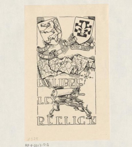 Ex libris of Lex Reelick
