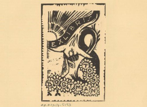 Ex libris of Toos Bogtman