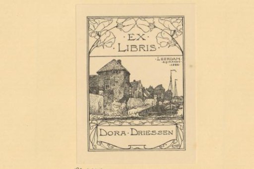 Ex libris of Dora Driessen