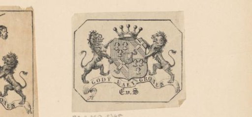 Ex libris of E.v.S.