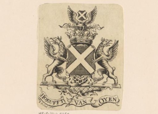 Ex libris of Hoeufft van Oyen