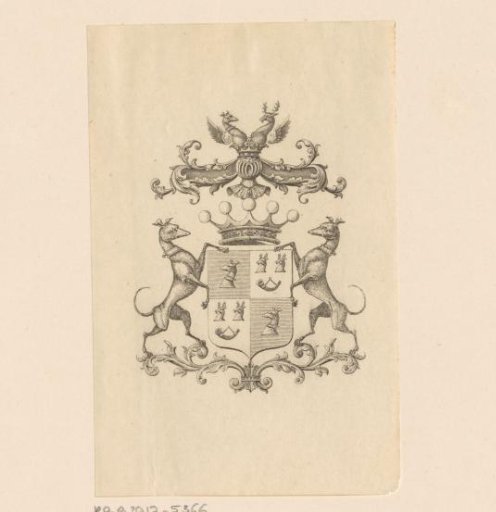 Ex libris of Hora Siccama