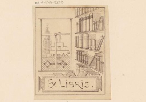 Ex libris of Ed. Ipers