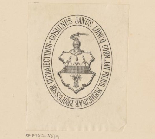Ex libris of Gosuinus Janus Loncq