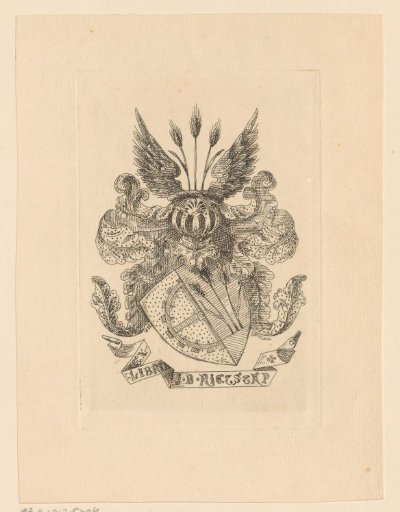 Ex libris of J.B. Rietstap