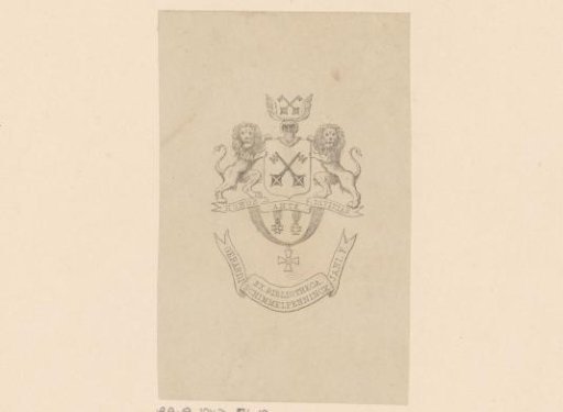 Ex libris of Gerrit graaf Schimmelpenninck