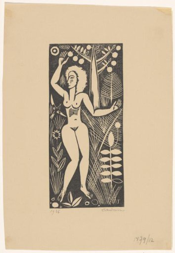 Untitled (Woman in landscape)
