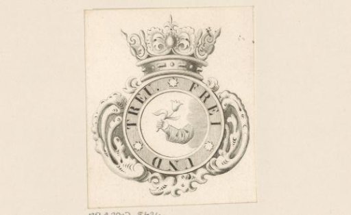 Ex libris of Ferdinand Mayerhofer von Grünbühel