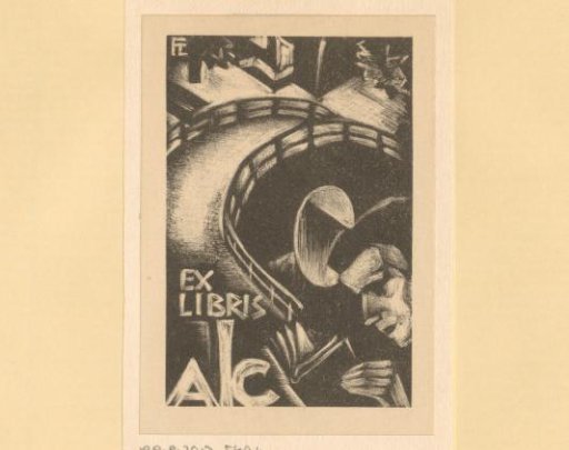 Ex libris of A.L.C.