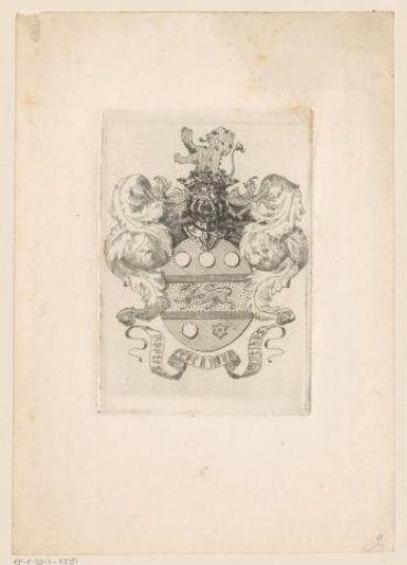 Ex libris by an unknown owner