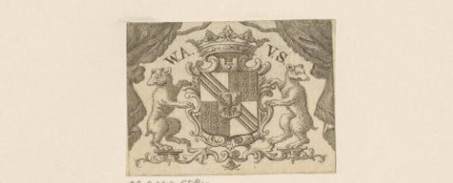 Ex libris of W.A.V.S.