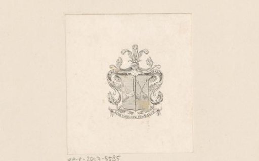 Ex libris by an unknown owner