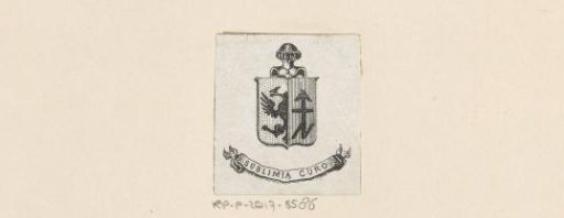 Ex libris by an unknown owner