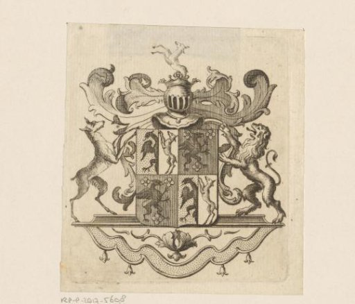 Ex libris by an unknown person