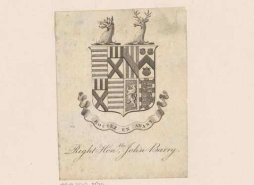 Ex libris of John Barry