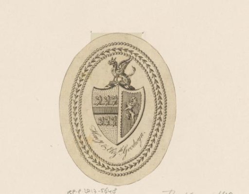Ex libris of Henry and Elizabeth Goodwyn