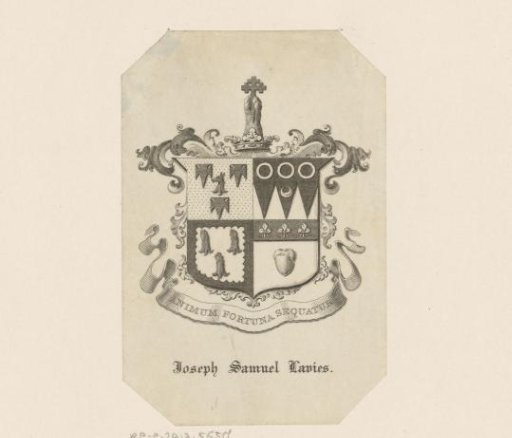 Ex libris of Joseph Samuel Lavies