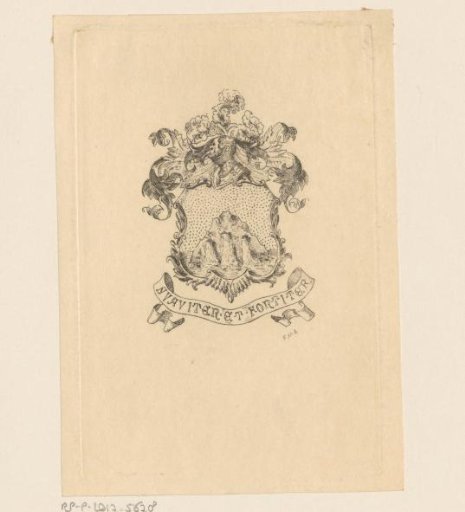 Ex libris of an unknown person