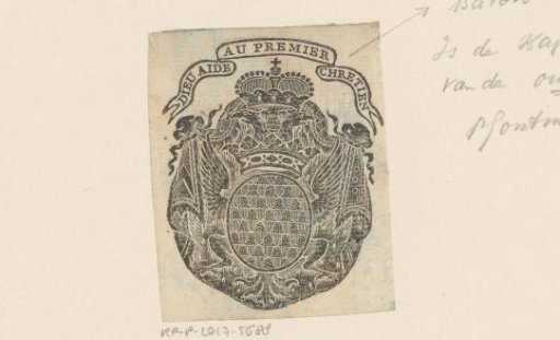 Ex libris of Montmorency