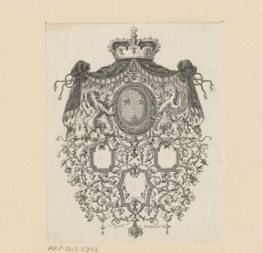 Ex libris of D'Arenberg