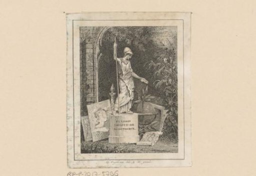 Ex libris of François-Xavier Borluut-de Noortdonck
