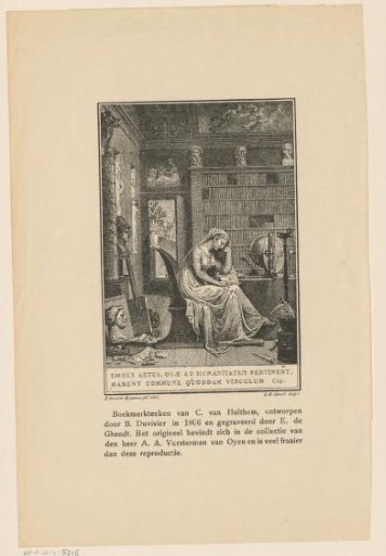 Ex libris of C. Van Hulthem