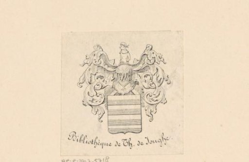 Ex libris of Th. de Jonghe