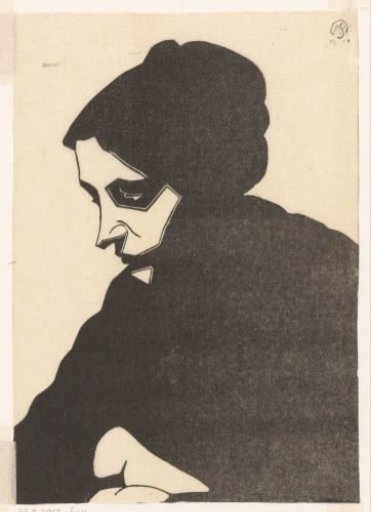 Portrait of an unknown woman