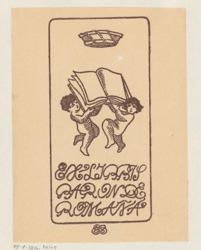 Ex libris of Baron de Romaña
