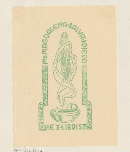 Ex libris of Magdalena Salvá i Riera