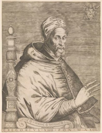 Portrait of Pope Gregory XIV, seated