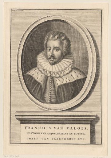 Portrait of François-Hercule de Valois, Duke of Anjou