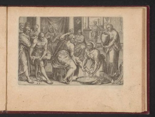 Christ Washing the Feet of His Disciples
