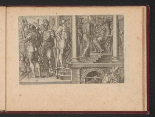 Pilate Letting the People Choose Between Christ and Barabbas