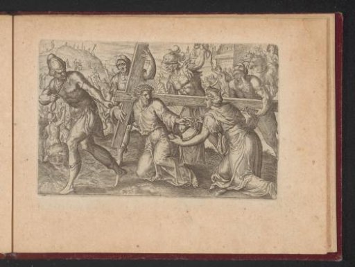 The Meeting with Veronica During the Carrying of the Cross