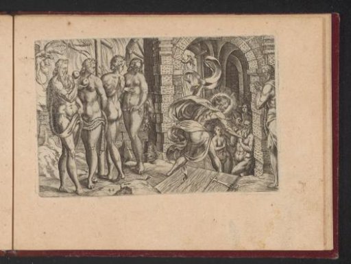 Christ Leaving Hell and Liberating the Patriarchs, Prophets, and Others