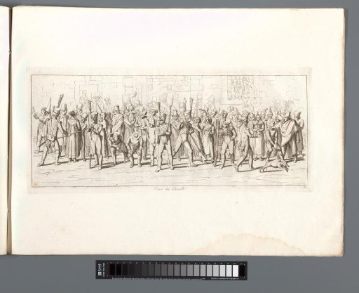 Spectators at the horse race