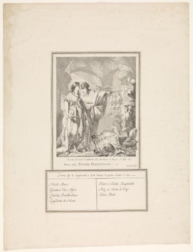 Allegory with Personifications of Painting (Pittura) and Merit (Merito)