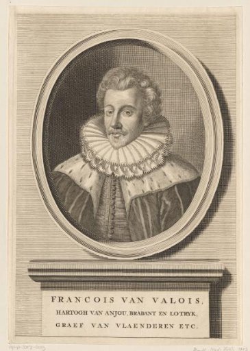 Portrait of François-Hercule de Valois, Duke of Anjou
