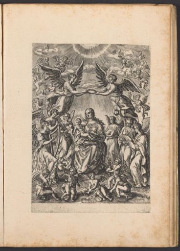 Enthroned Madonna with the Christ Child