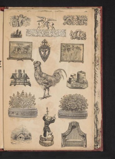 Collage of Cut-Out Prints