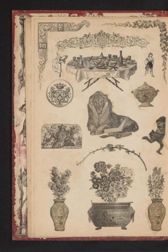 Collage of Cut-Out Prints
