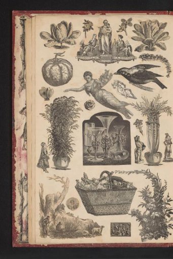 Collage of Cut-Out Prints