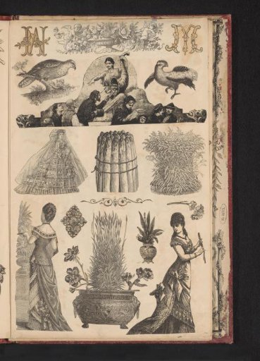 Collage of Cut-Out Prints