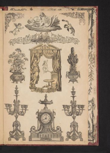 Collage of cut-out prints