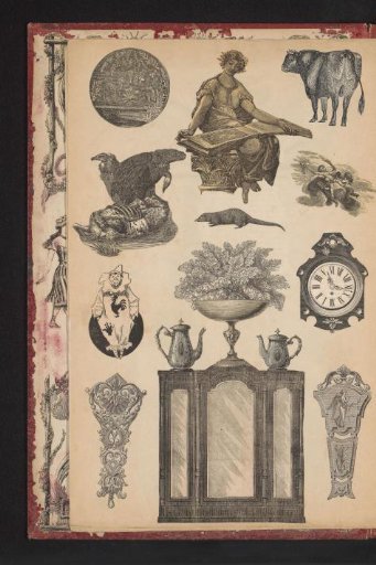 Collage of Cut-Out Prints